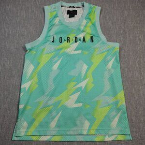 Nike Air Jordan Jumpman Jersey Tank Top CZ4738-675 Size Small Sunset Pulse